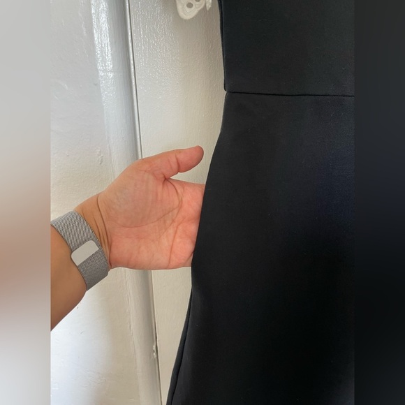 Ted Baker-Blussum Broderie Trim A-Line Dres - Picture 8 of 10